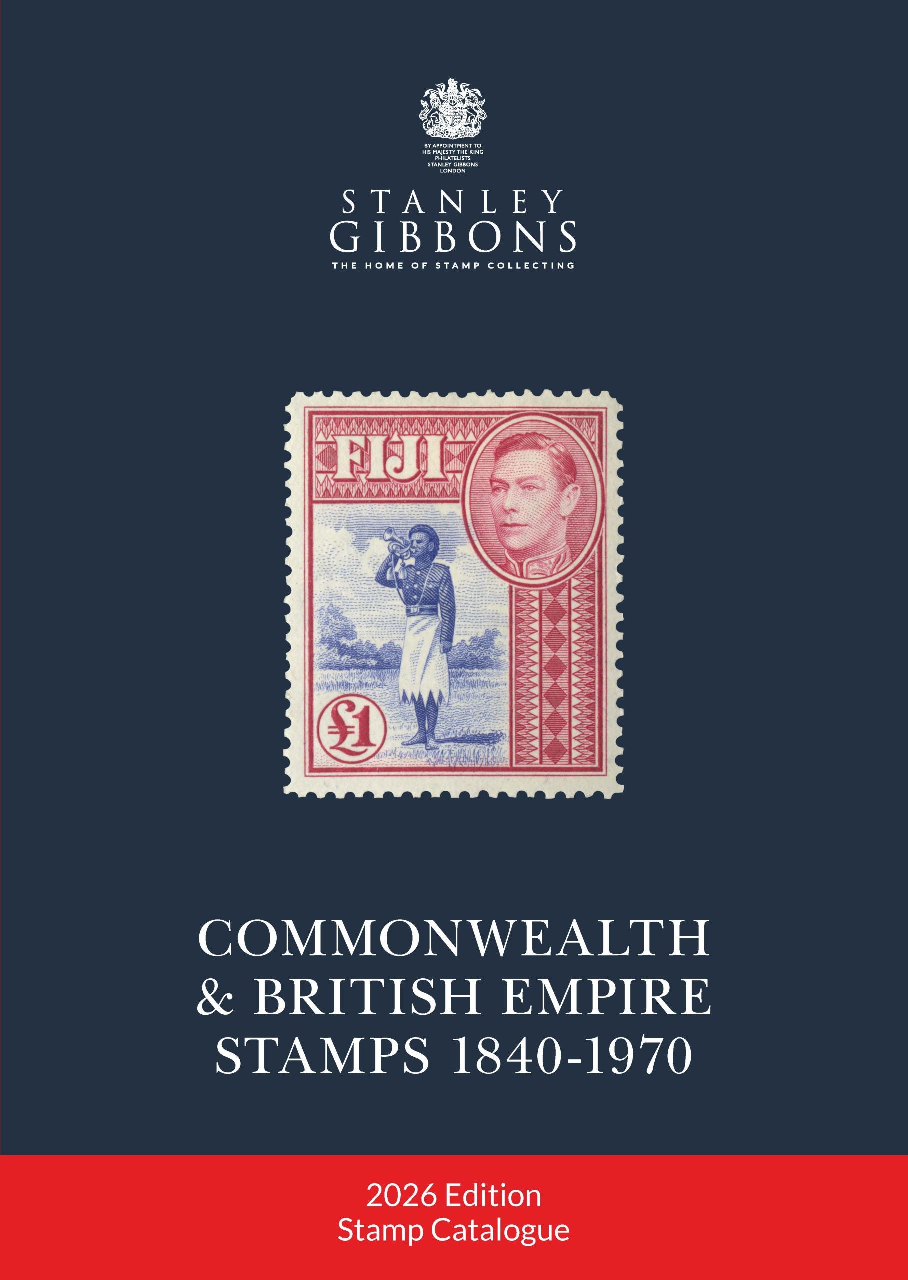 2026 Commonwealth & British Empire Stamps Catalogue 1840-1970