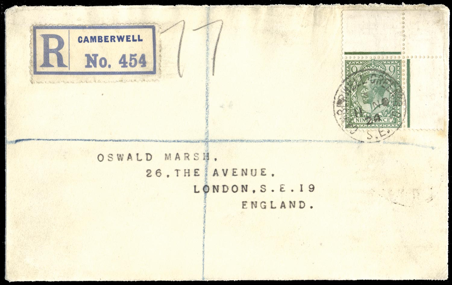 GB 1924  SG427 Cover