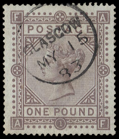 GB 1883  SG132 Pl.1 Used