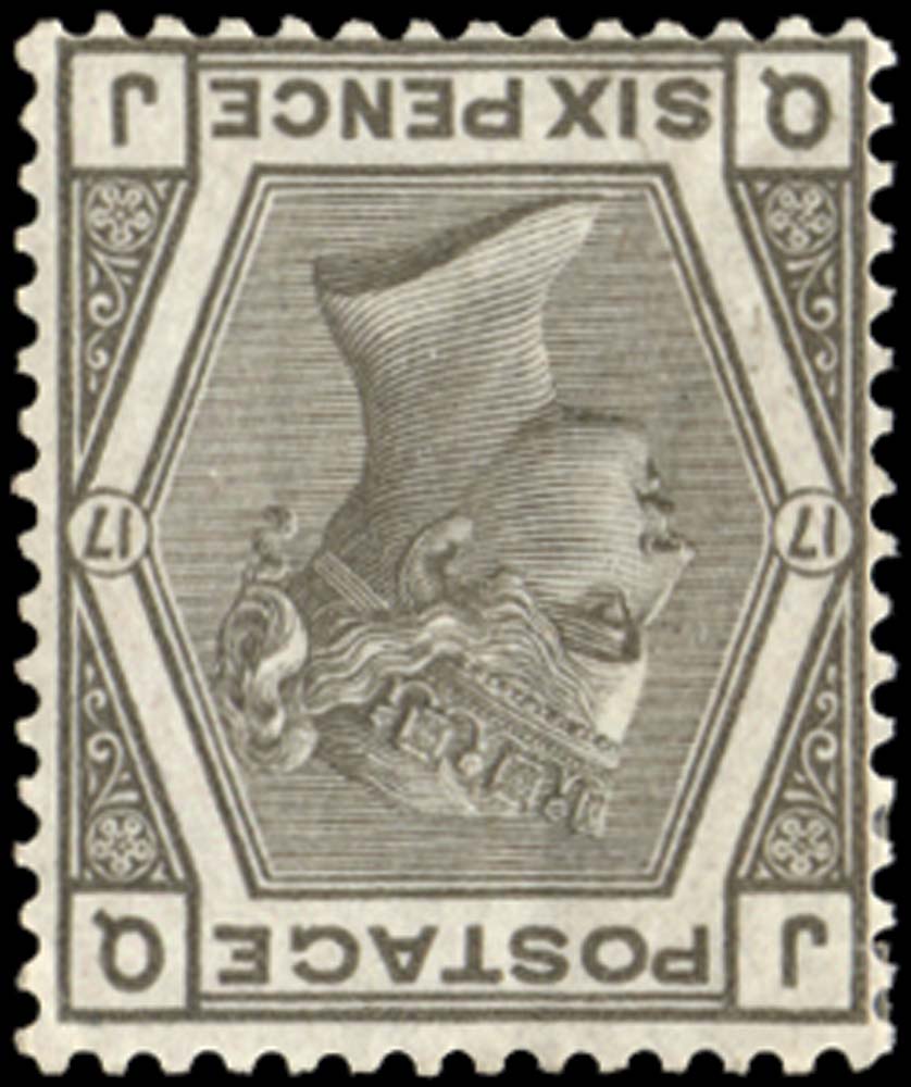 GB 1880  SG147wi Pl.17 Mint