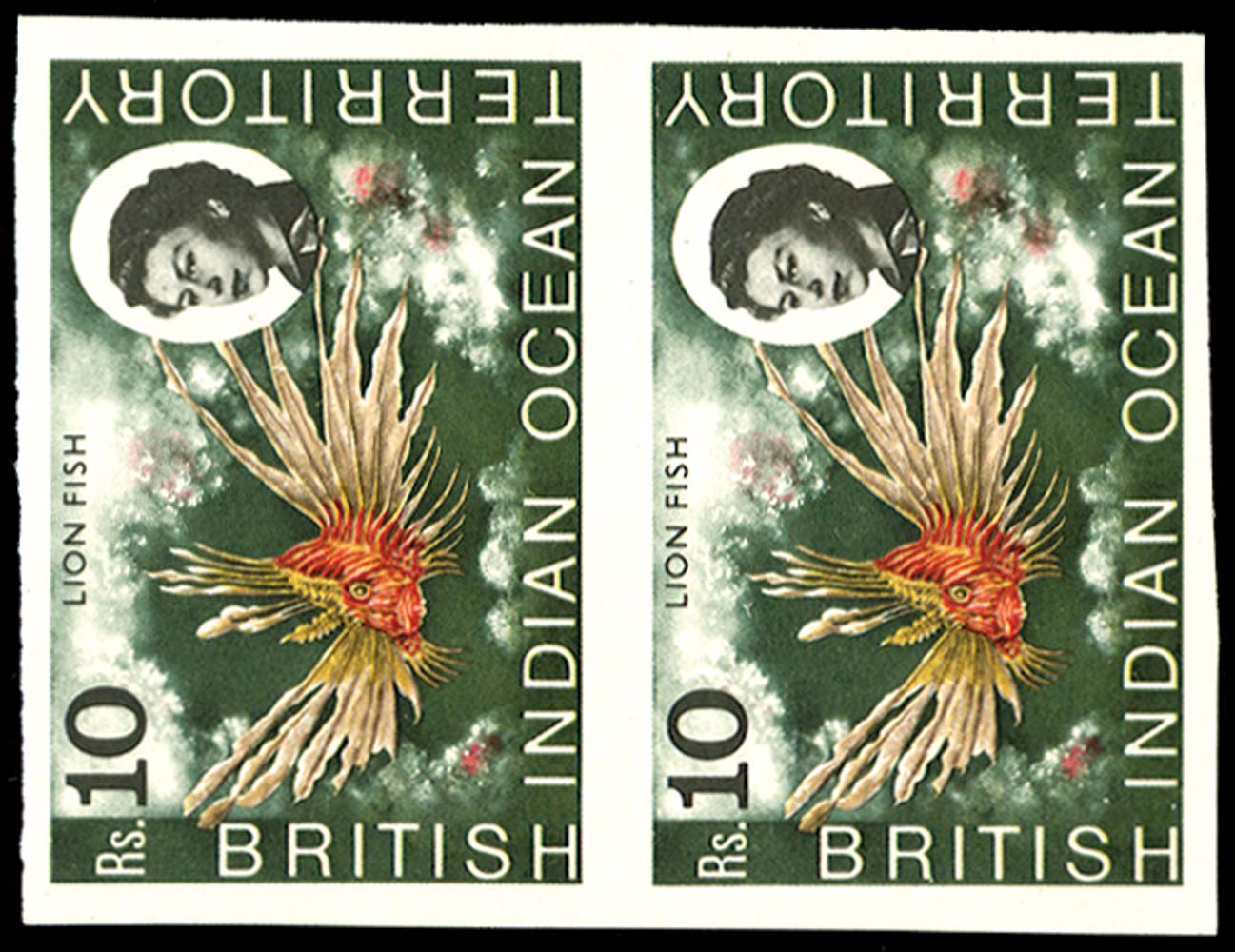 BRITISH INDIAN OCEAN 1968  SG30a Mint