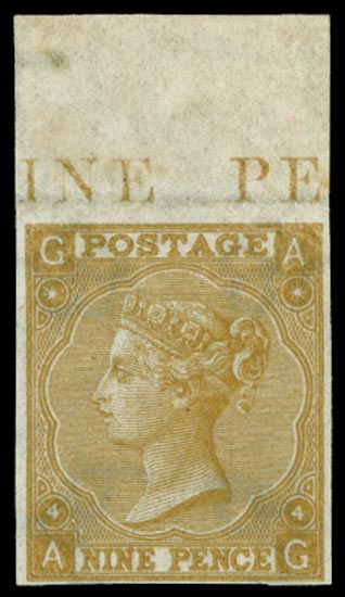 GB 1865  SG98var Pl.4 Mint