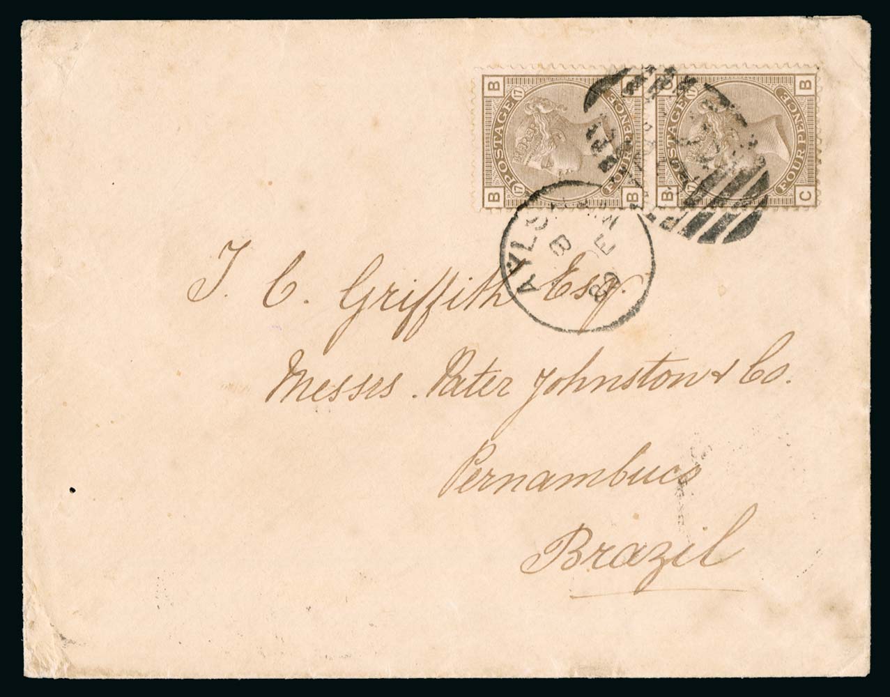 GB 1880  SG154 Cover