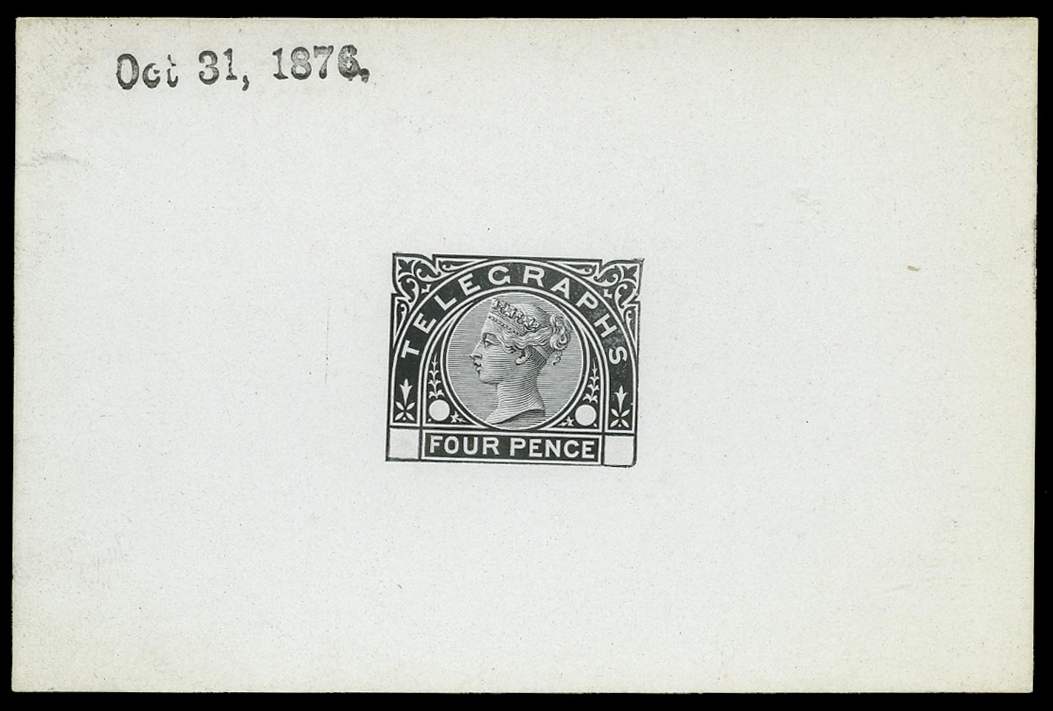 GB 1876  SGT5var Telegraph