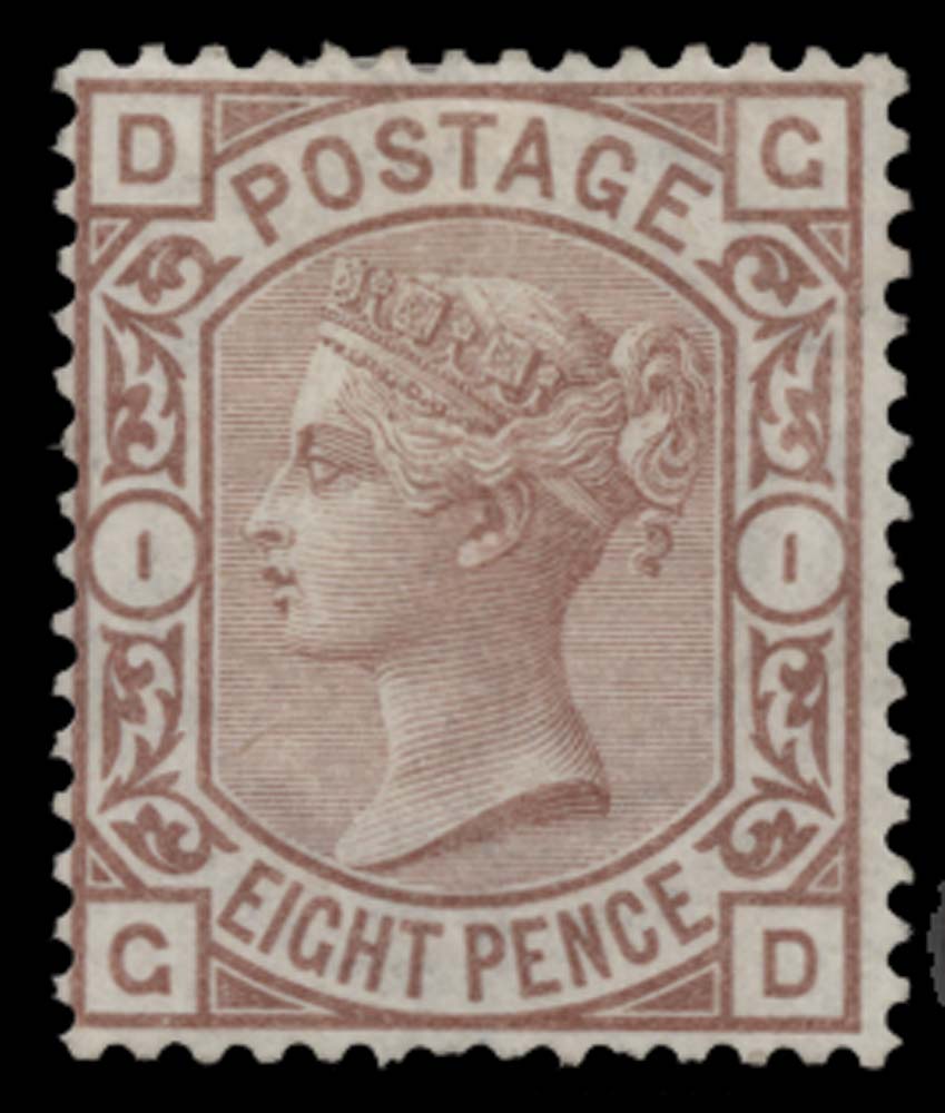 GB 1876  SG156a Pl.1 Mint