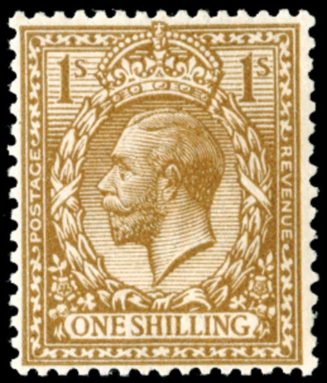 GB 1913  SG395var Mint