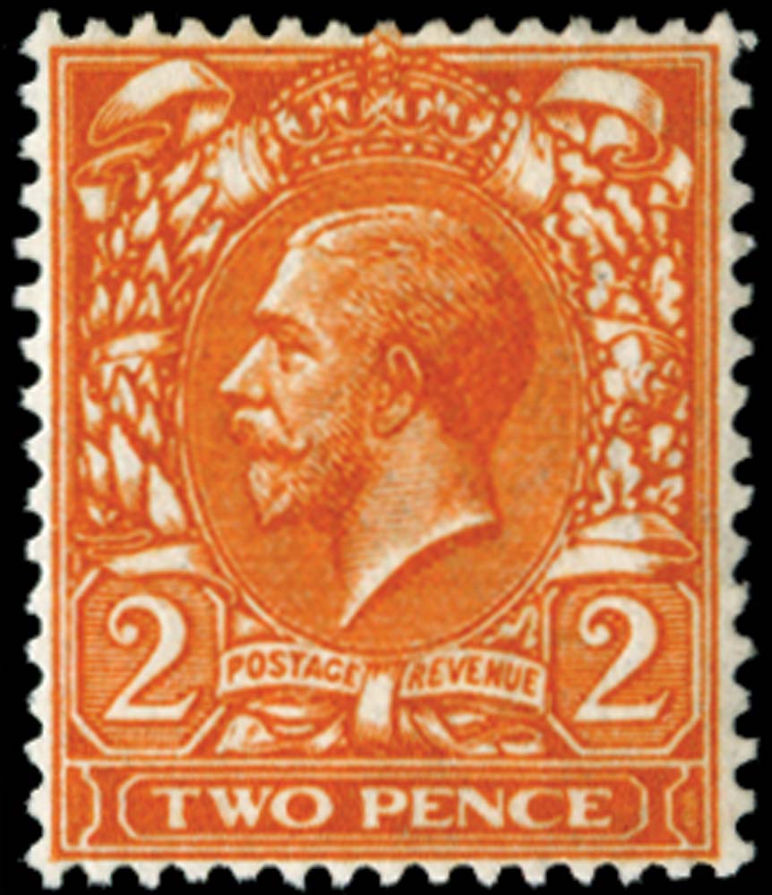 GB 1912  SG369var Mint