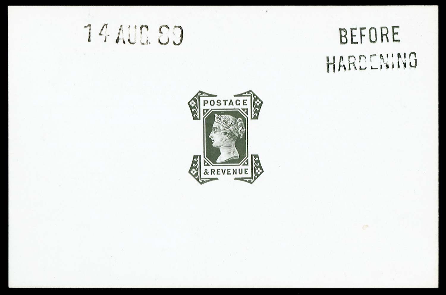 GB 1889  SG210var Proof