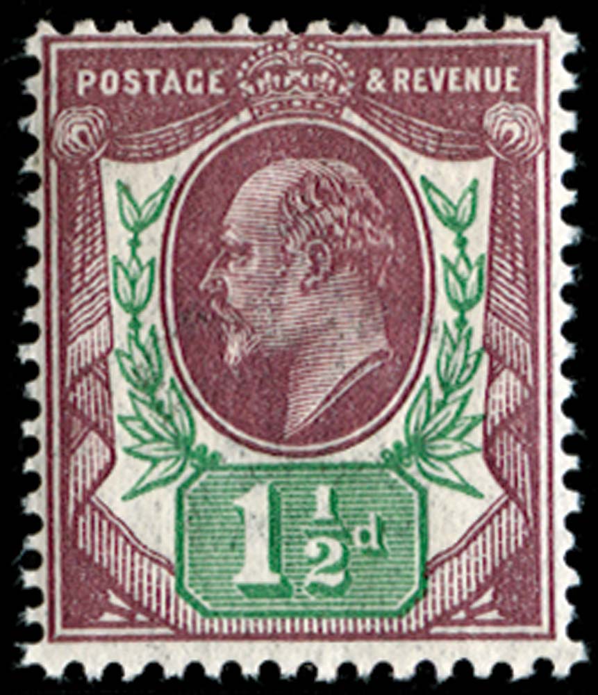 GB 1911  SG288var Mint
