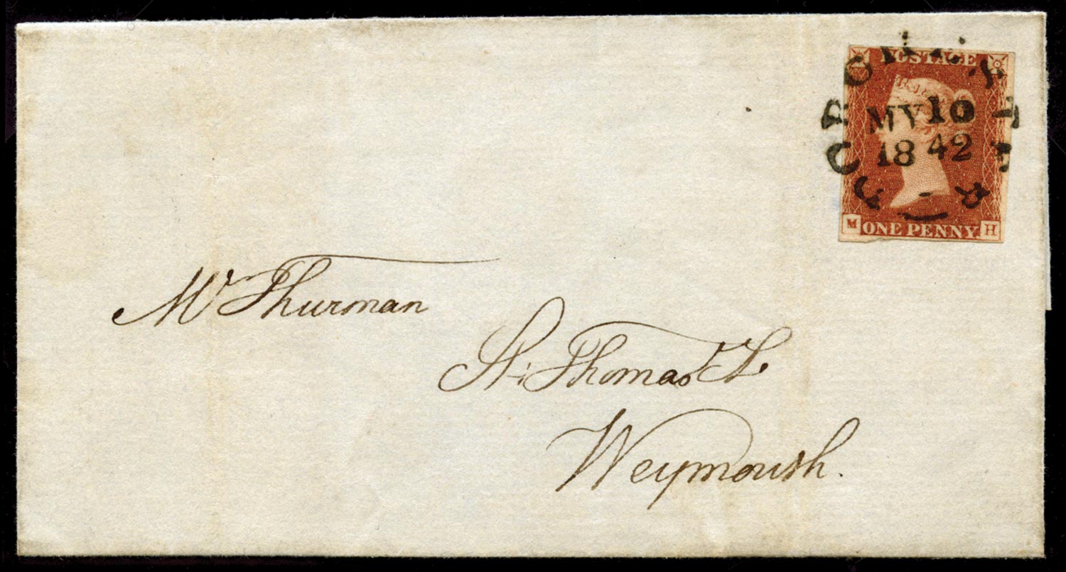 GB 1841  SG8o Pl.22 Cover