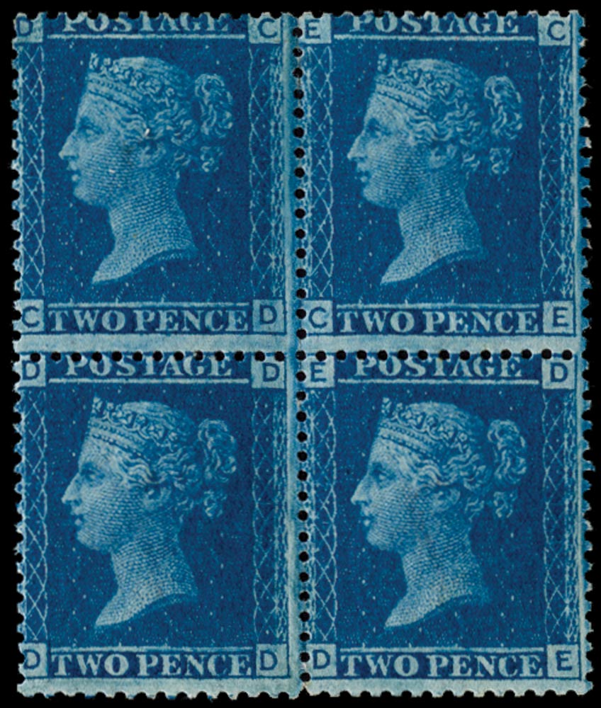 GB 1858  SG45 Pl.12 Mint