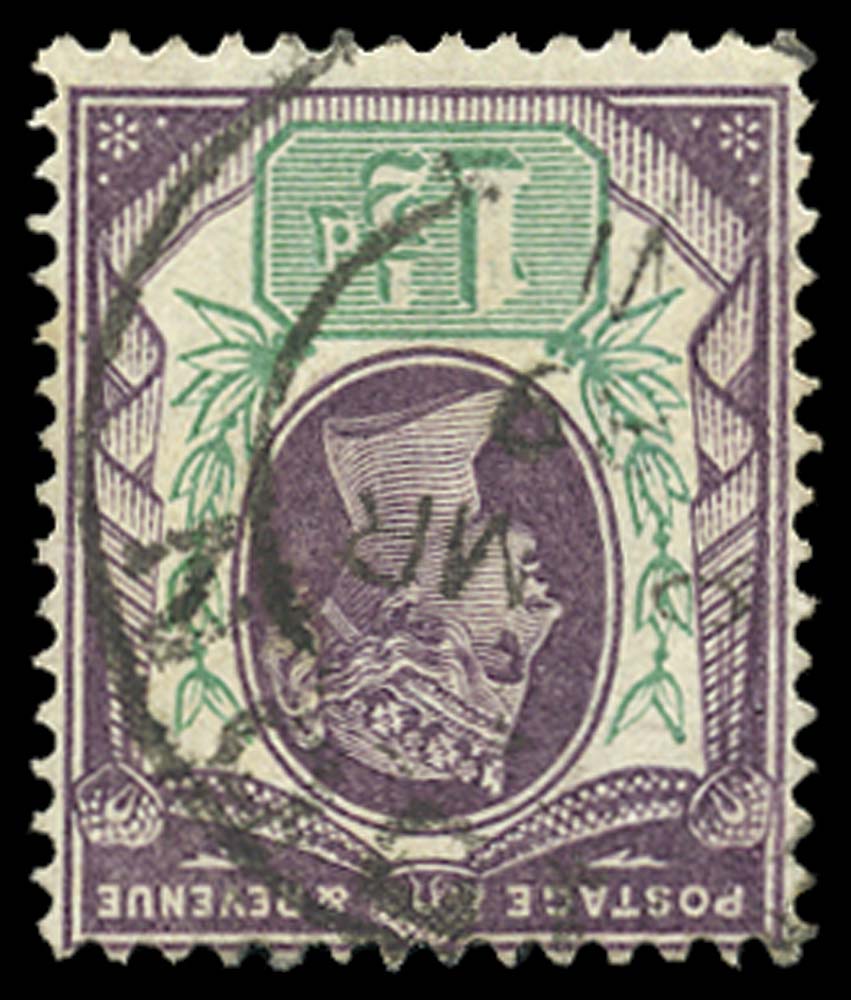 GB 1887  SG198wi Used