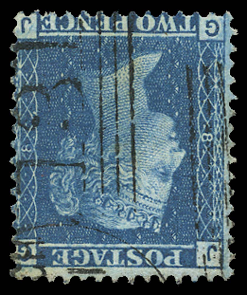 GB 1858  SG45wi Pl.8 Mint