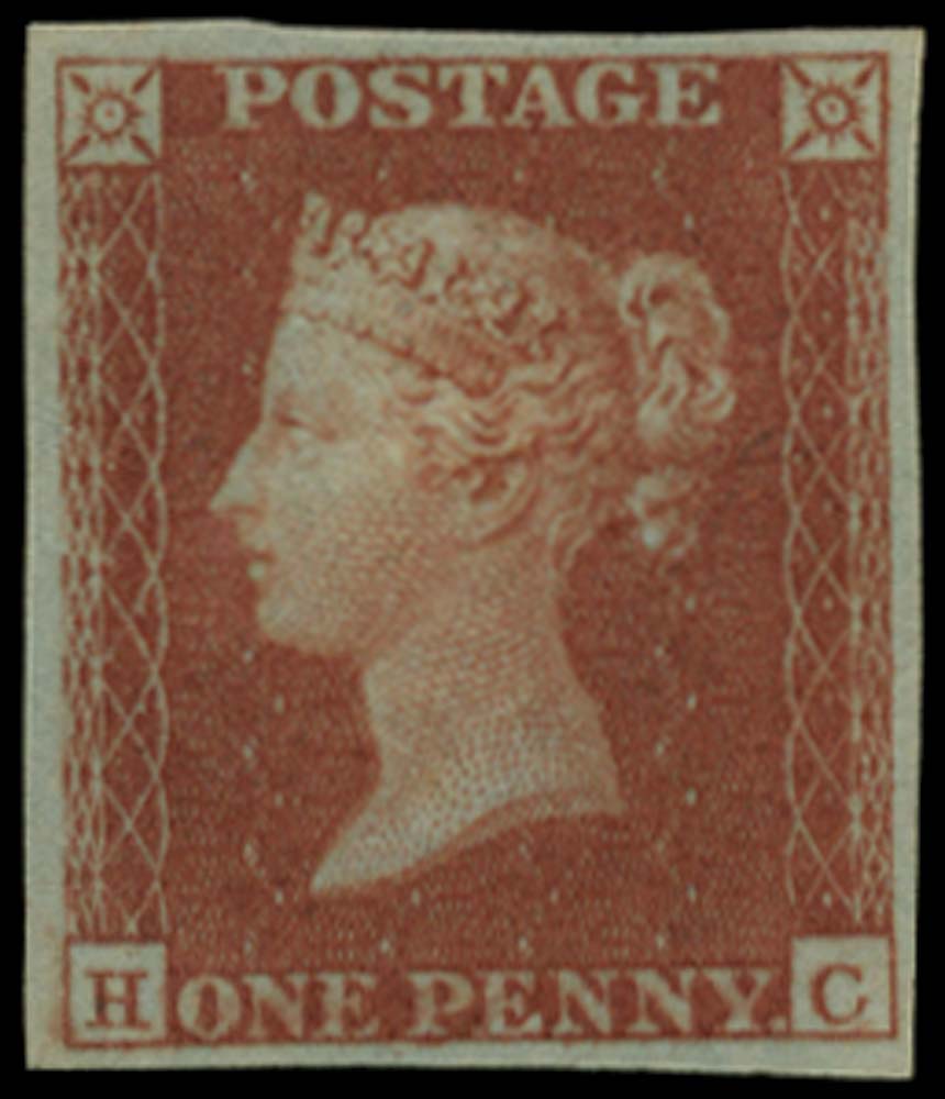 GB 1841  SG8 Pl.176 Mint example lettered HC