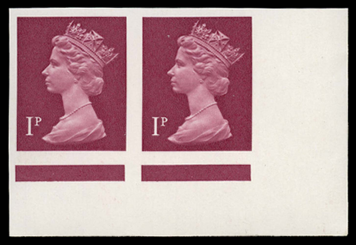 GB 1979  SGX925a Mint - imperforate (pair)
