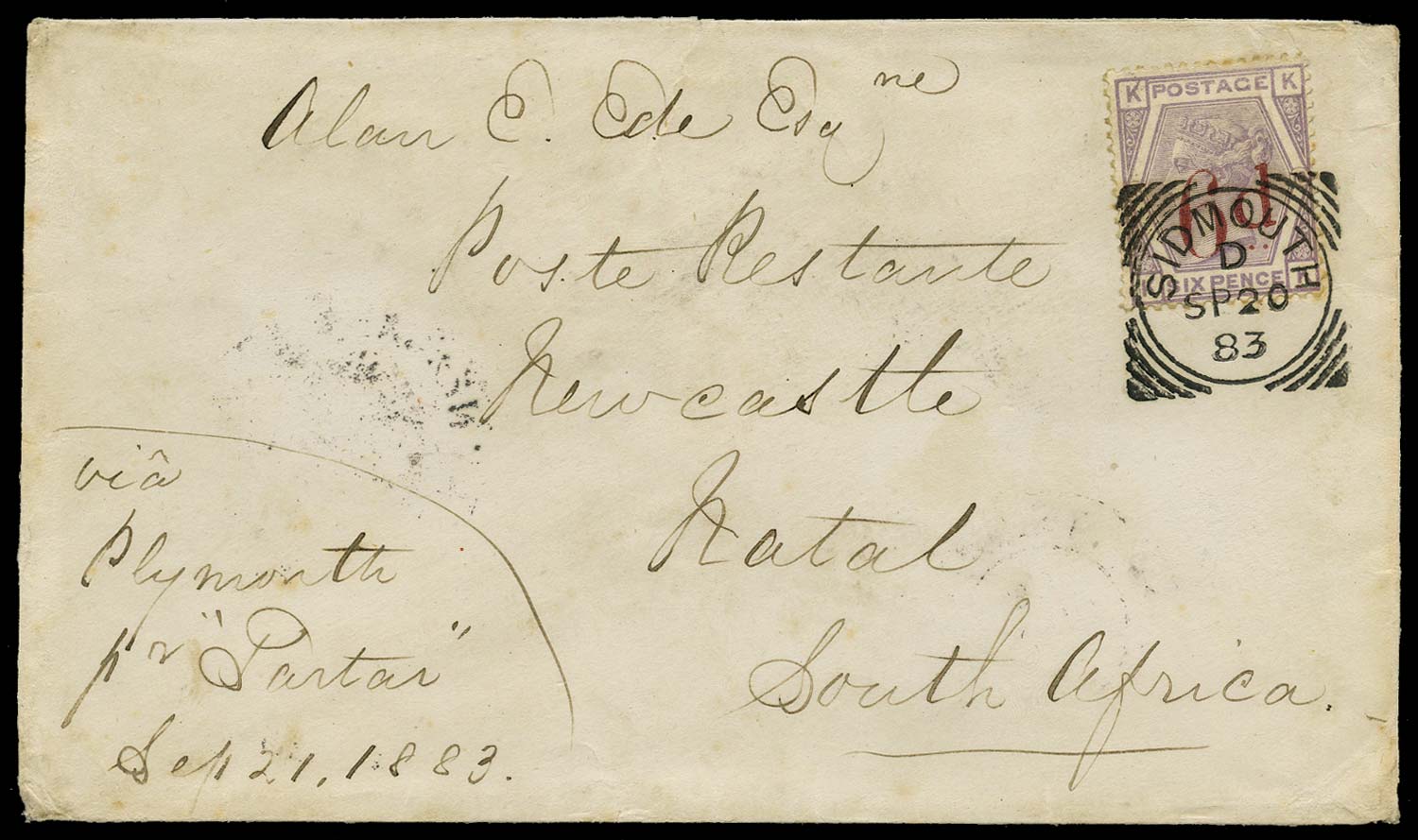 GB 1883  SG162 Pl.18 Cover