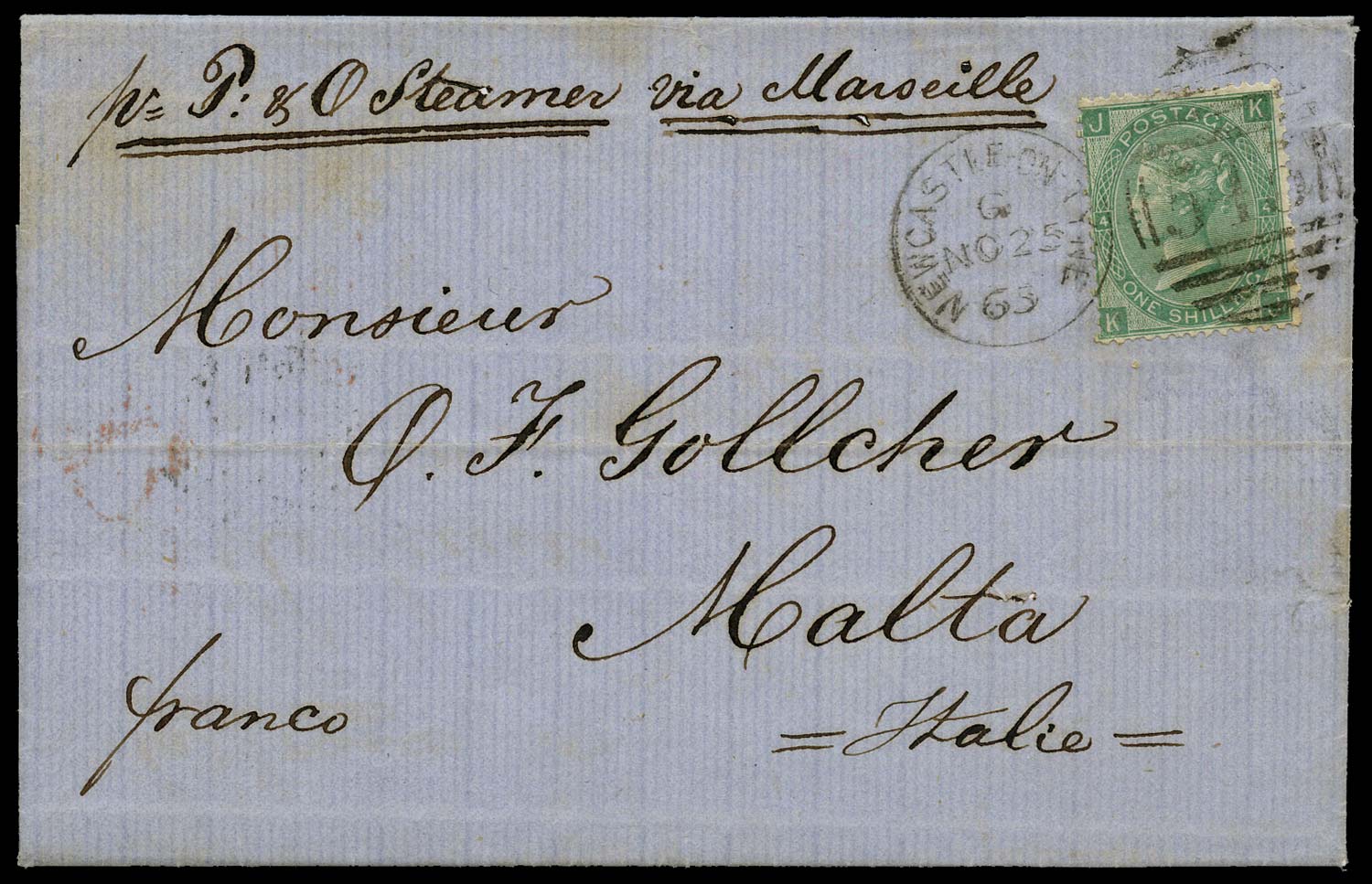 GB 1865  SG101 Pl.4 Cover
