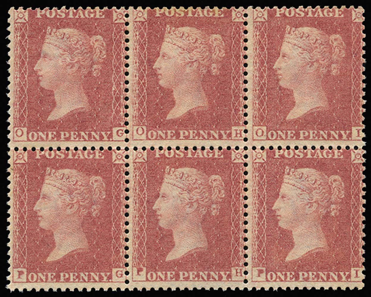 GB 1862  SG40var Pl.R16 Mint