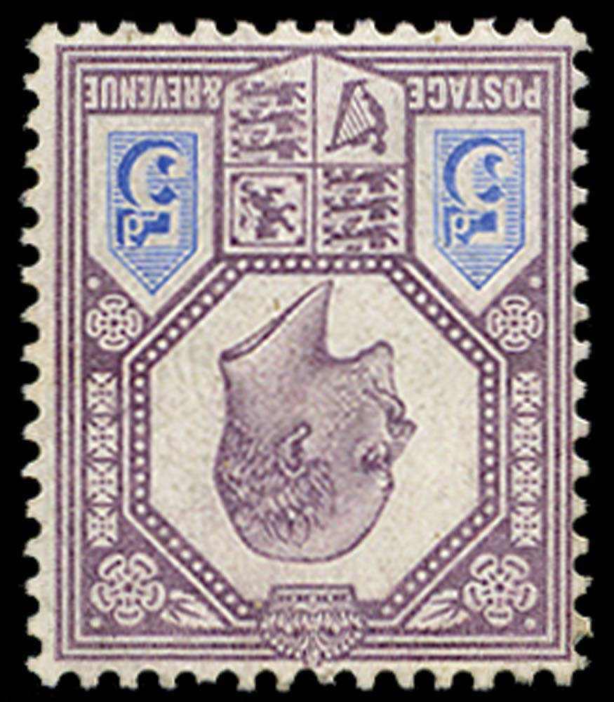 GB 1906  SG242aWi Mint U/M o.g. Watermark Inverted