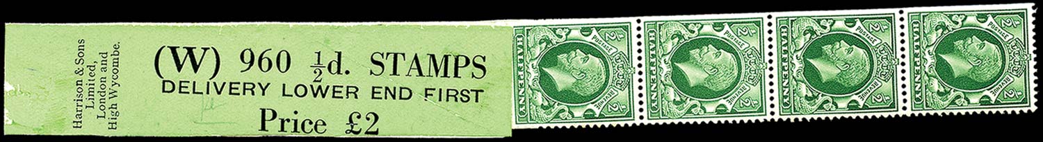 GB 1935  SG439 Mint - Coil leader (Code W)