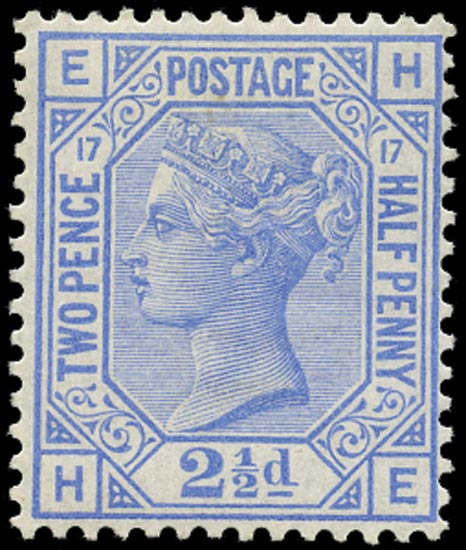 GB 1880  SG142 Pl.17 Mint - Unused o.g.