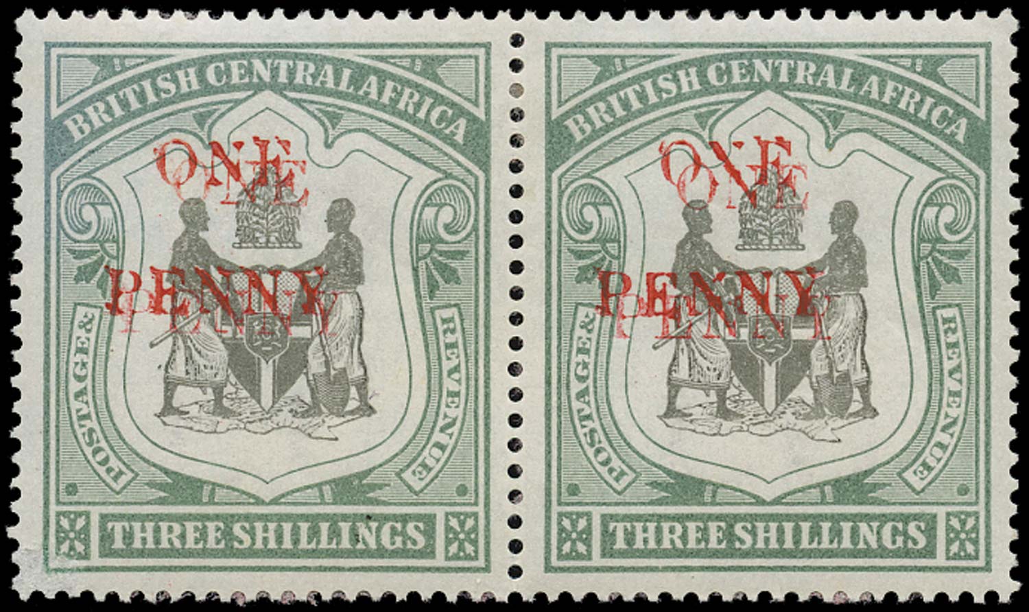 NYASALAND 1897  SG53c Mint