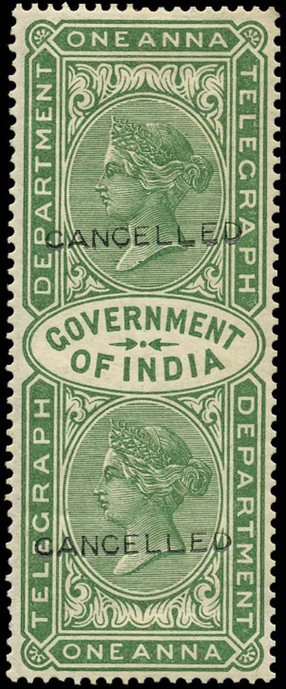 INDIA 1869  SGT4 Telegraph