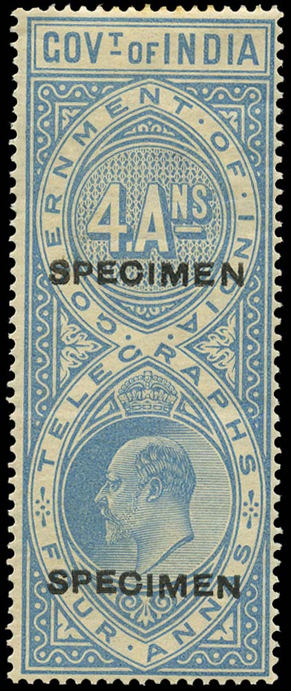 INDIA 1904  SGT58 Telegraph