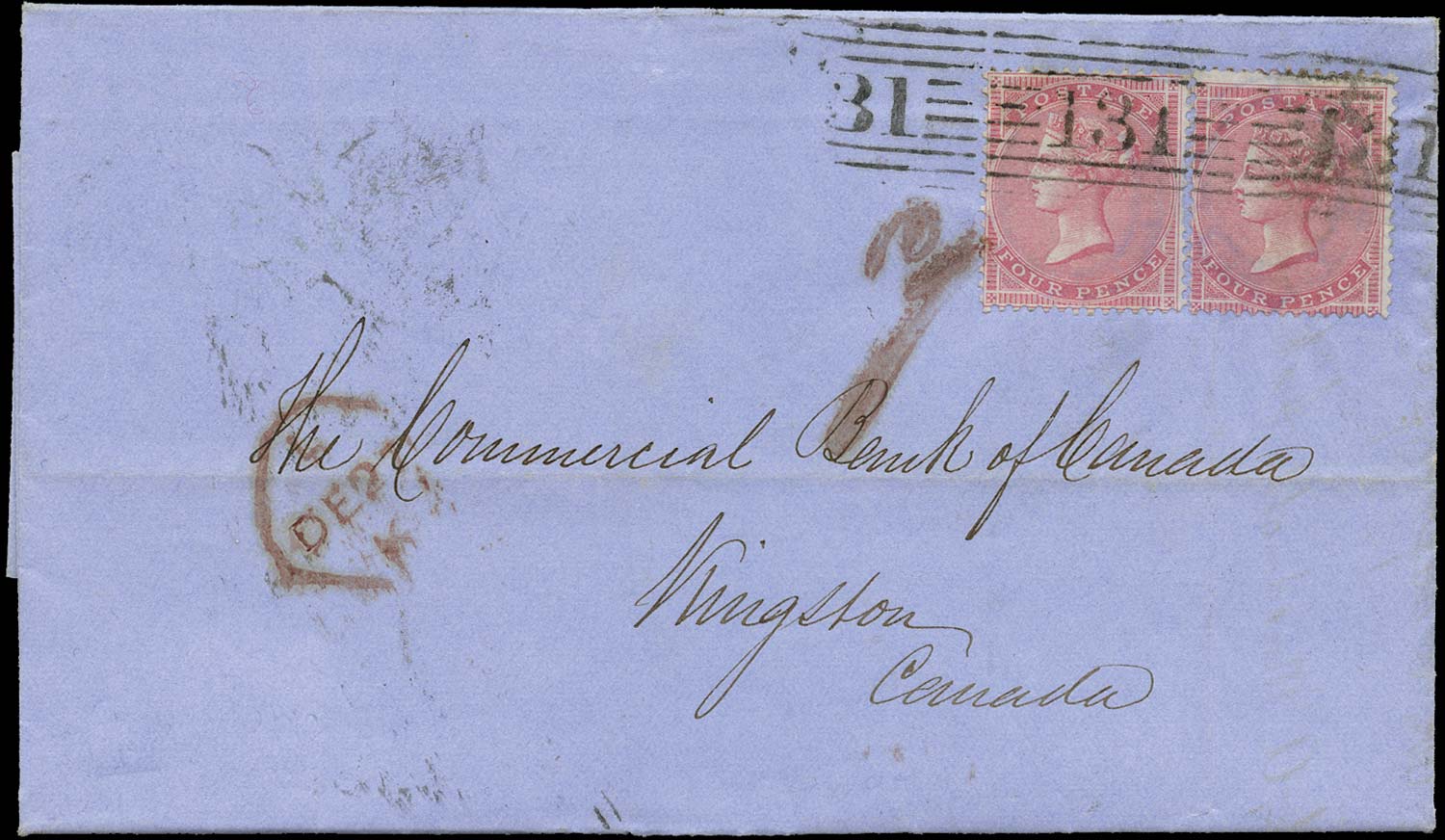 GB 1857  SG66 Cover - pre-release