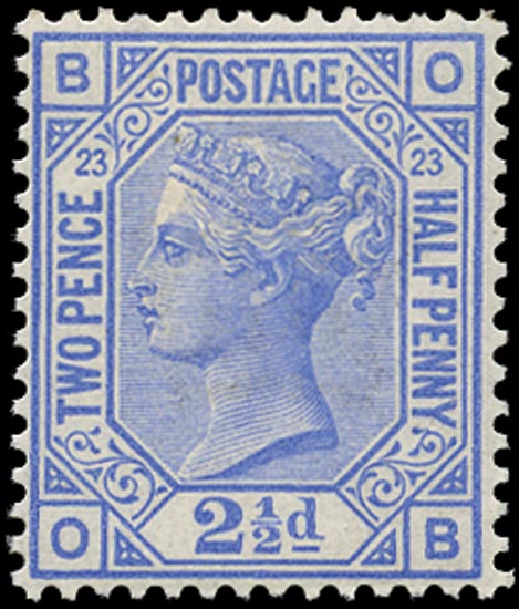 GB 1881  SG157 Pl.23 Mint