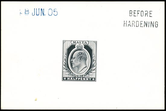 MALTA 1904  SG47 Die Proof
