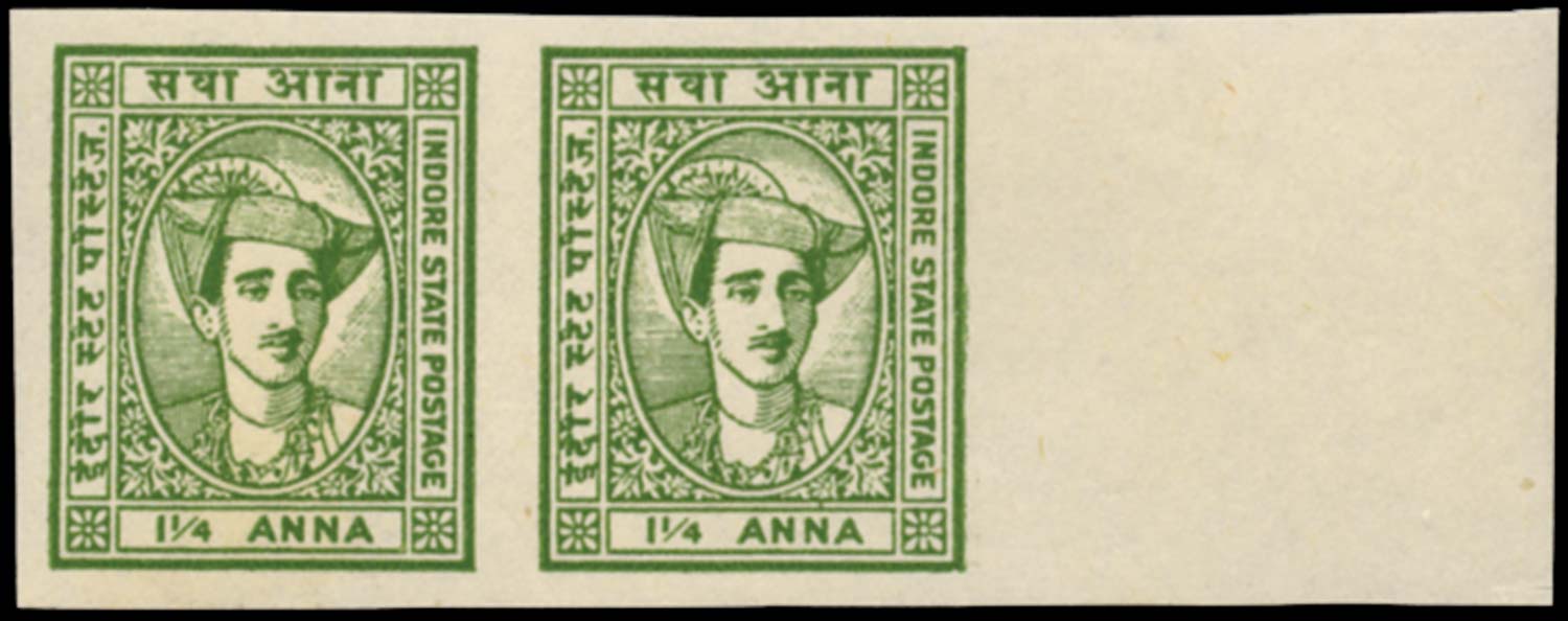 I.F.S. INDORE 1940  SG39a Mint