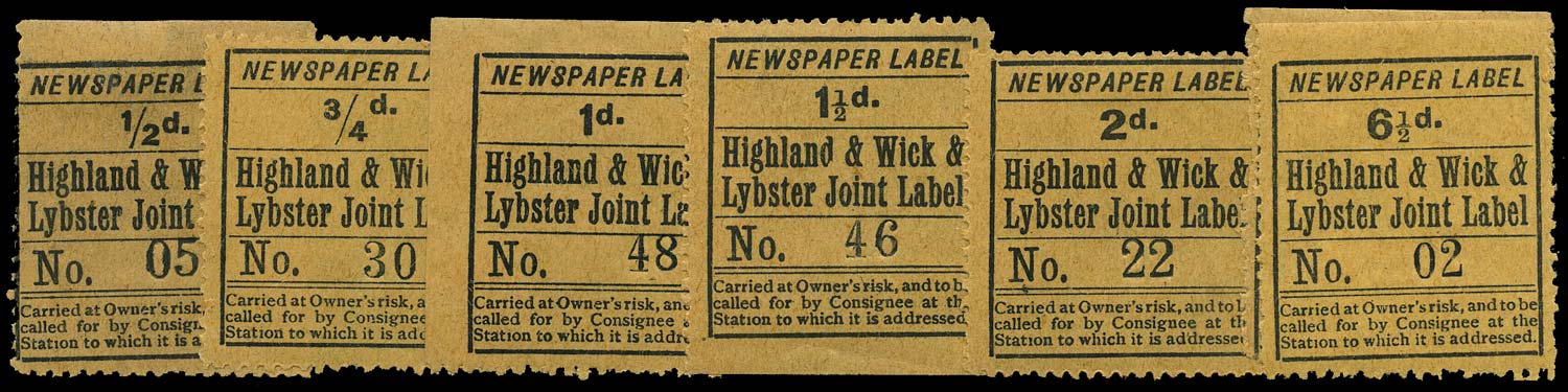 GB 1900 Railway - Highland, Wick & Lybster Joint Railway