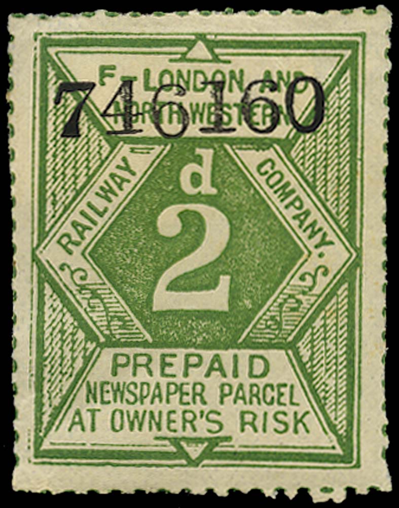 GB 1867 Railway - London & North-Western Railway