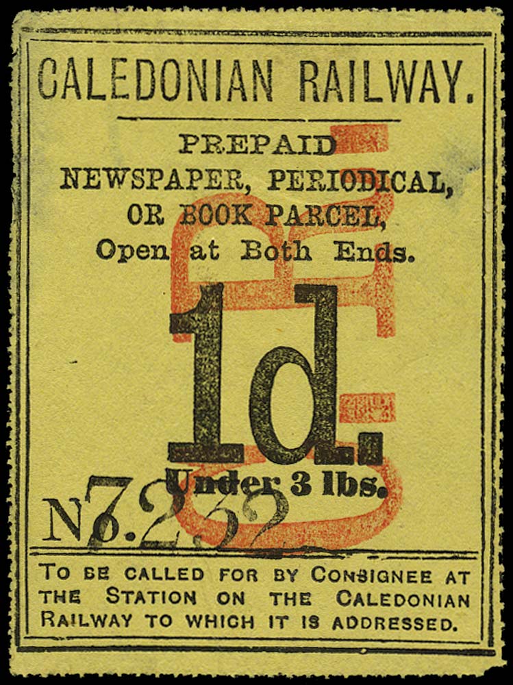 GB 1865 Railway - Caledonian Railway