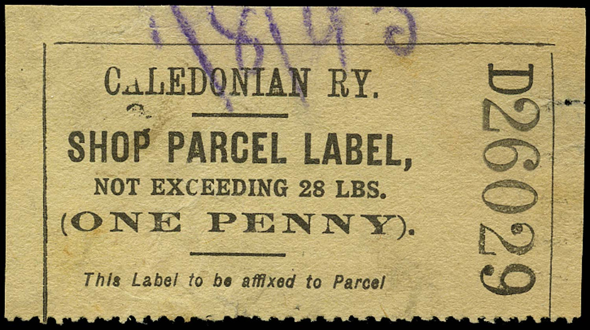 GB 1870 Railway - Caledonian Railway