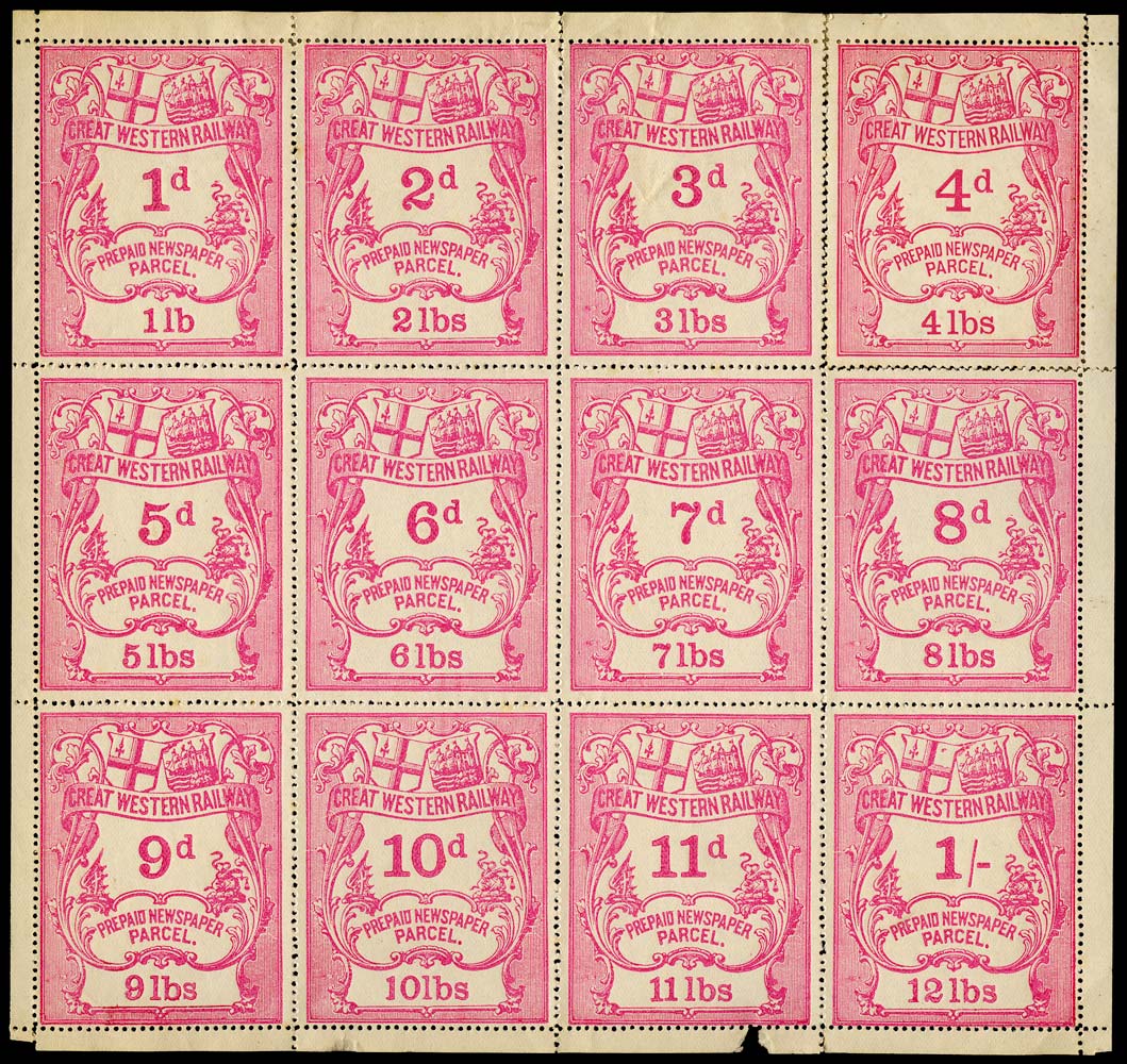 GB 1870 Railway - Great Western Railway