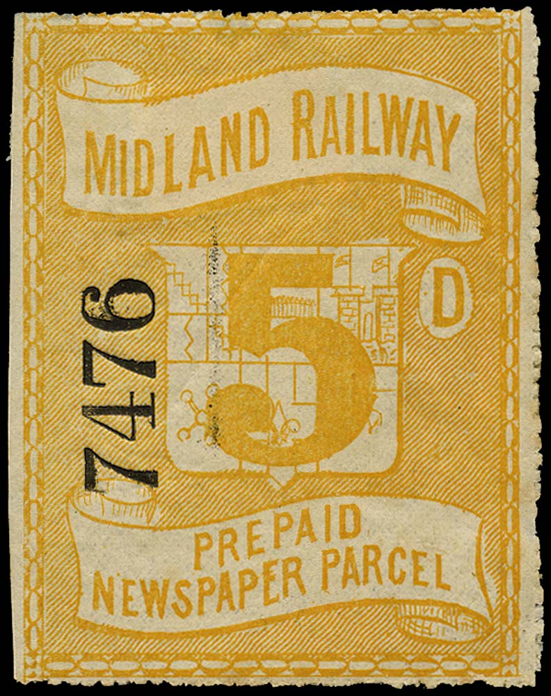 GB 1855 Railway - Midland Railway