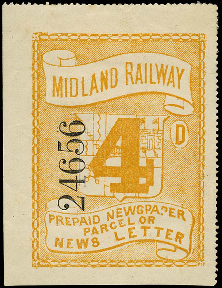 GB 1855 Railway - Midland Railway
