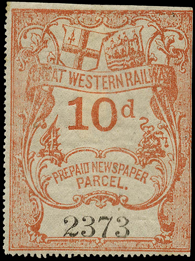 GB 1870 Railway - Great Western Railway