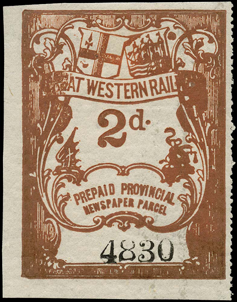 GB 1869 Railway - Great Western Railway