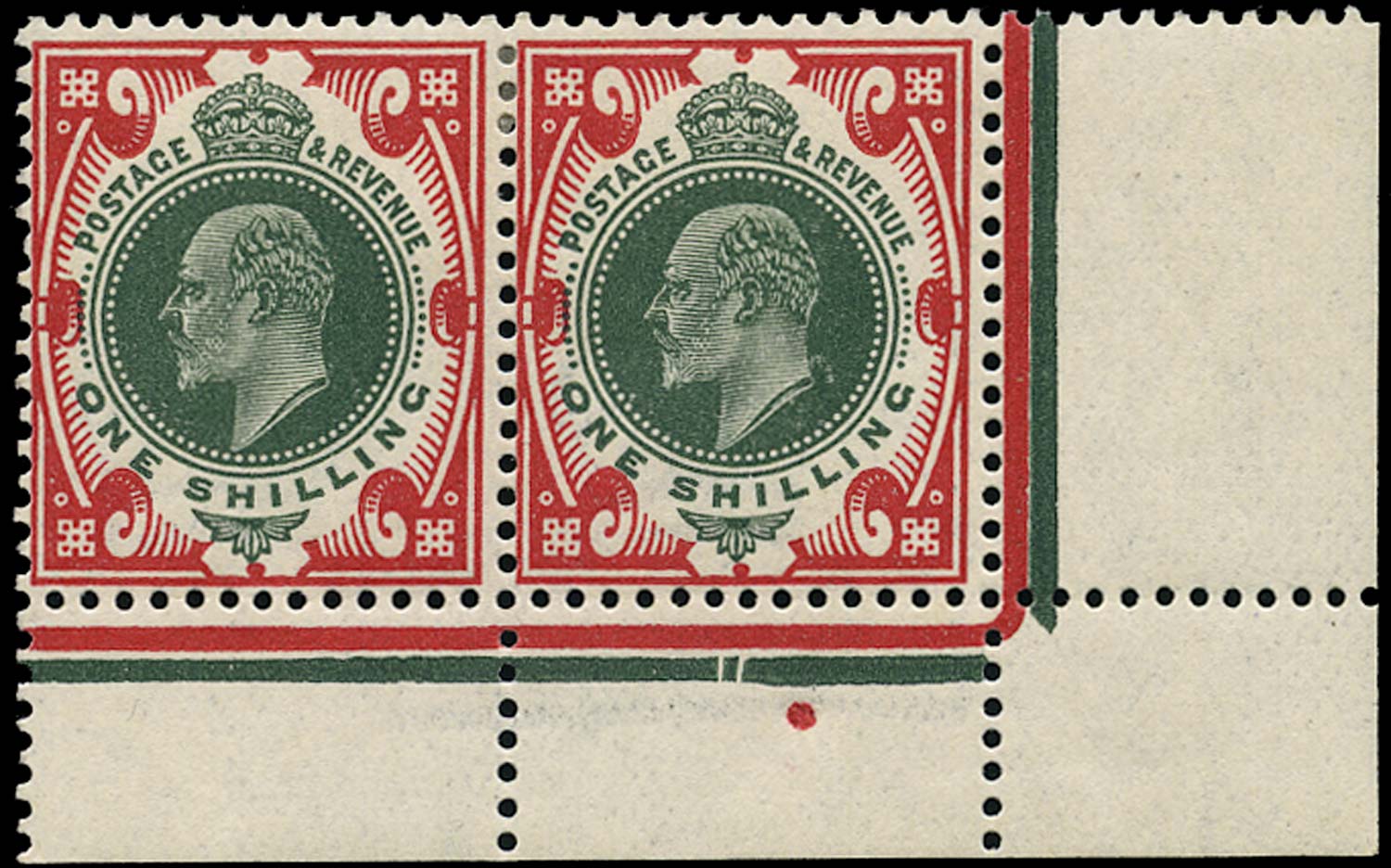 GB 1912  SG314 Mint M/M corner marginal pair