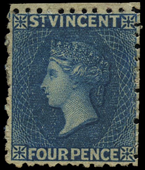 ST VINCENT 1862  SG6 Mint
