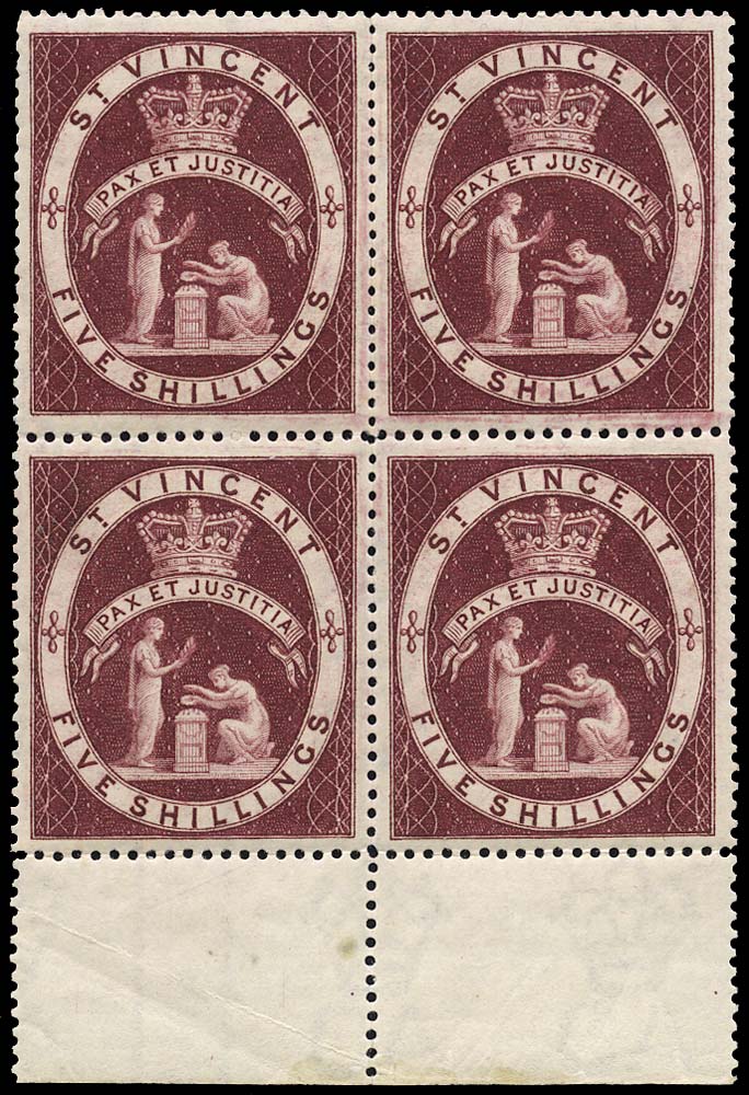 ST VINCENT 1885  SG53 Mint