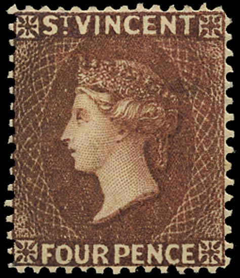 ST VINCENT 1885  SG50 Mint