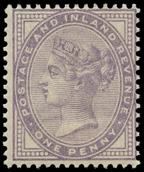 GB 1881  SG170var Mint unused o.g. example