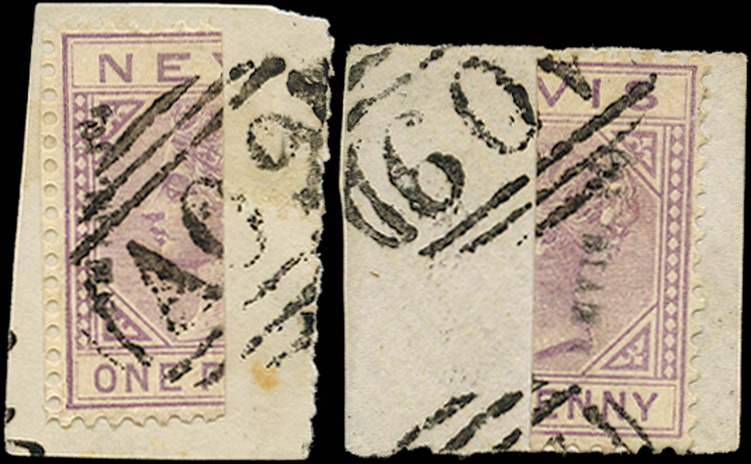 NEVIS 1883  SG36 Used