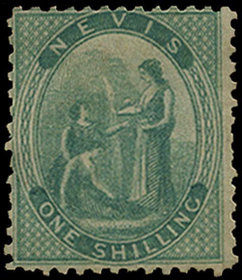 NEVIS 1862  SG4 Mint