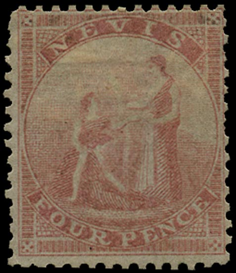 NEVIS 1862  SG2 Mint