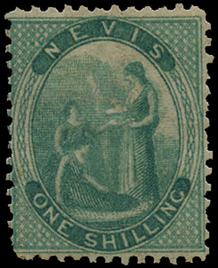 NEVIS 1862  SG4 Mint